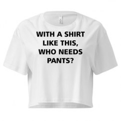 Ladies Festival Cali Crop Top Tee