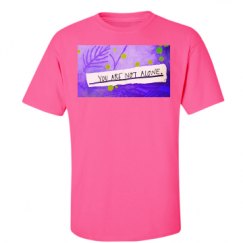 Unisex Ultra Cotton Safety Neon Crewneck Tee
