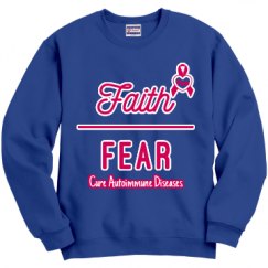 Unisex Film and Foil Crewneck Sweatshirt