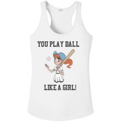 Ladies Athletic Performance Racerback Tank