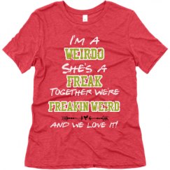 Ladies Relaxed Fit Super Soft Triblend Tee