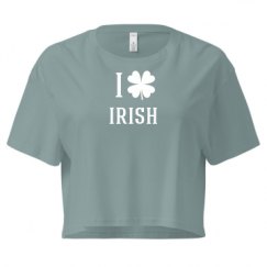 Ladies Festival Cali Crop Top Tee