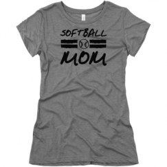 Ladies Slim Fit Super Soft Triblend Tee