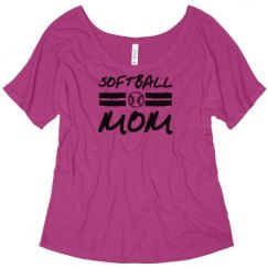 Ladies Flowy Slouchy Tee