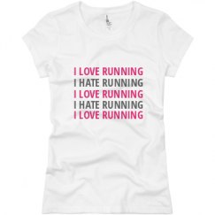 Ladies Slim Fit Basic Promo Jersey Tee