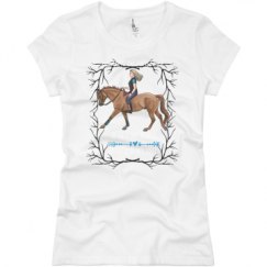 Ladies Slim Fit Basic Promo Jersey Tee