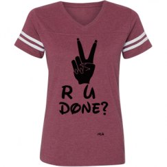 Ladies Relaxed Fit Vintage Sports Tee