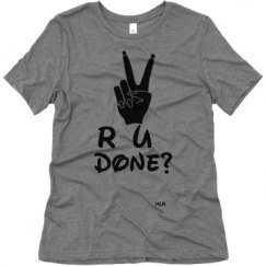 Ladies Relaxed Fit Super Soft Triblend Tee