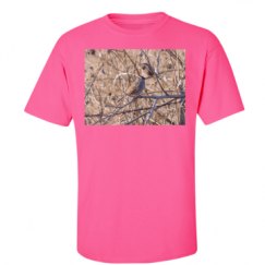 Unisex Ultra Cotton Safety Neon Crewneck Tee