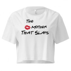 Ladies Festival Cali Crop Top Tee