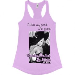 Ladies Slim Fit Racerback Tank Top
