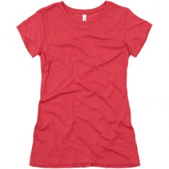 Ladies Slim Fit Super Soft Triblend Tee
