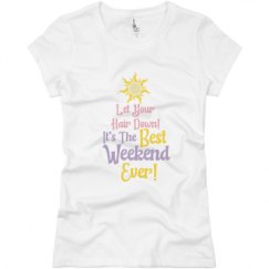 Ladies Slim Fit Basic Promo Jersey Tee