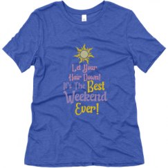 Ladies Relaxed Fit Super Soft Triblend Tee