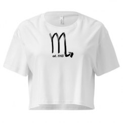 Ladies Festival Cali Crop Top Tee