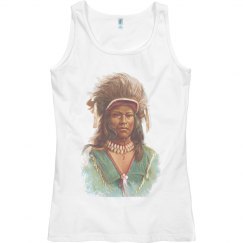 Warm Springs Chief: Agate Arrowpoint Tank Top