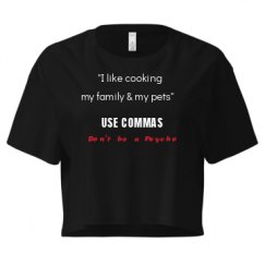 Ladies Festival Cali Crop Top Tee