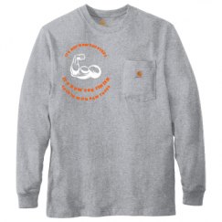Unisex Carhartt Pocket Long Sleeve Tee