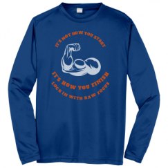 Unisex Athletic Performance Long Sleeve Tee