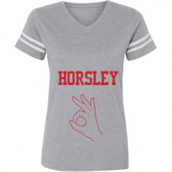 Ladies Relaxed Fit Vintage Sports Tee