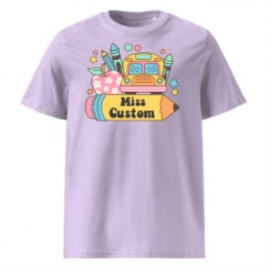 Unisex Organic Ribbed Neck T-Shirt