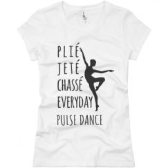 Ladies Slim Fit Basic Promo Jersey Tee