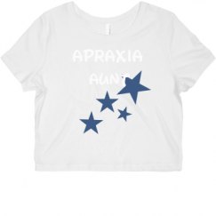 Ladies Slim Fit Crop Top Tee