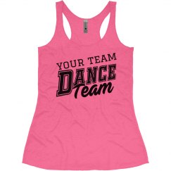 Dance Team Logo Custom Text