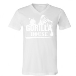 Unisex V-Neck Jersey Tee