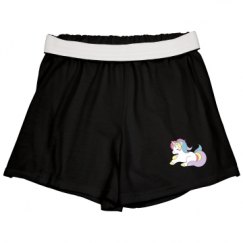 Slim Fit Cheer Shorts