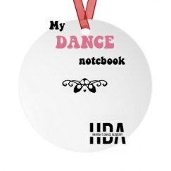 Metal Round Christmas Ornament