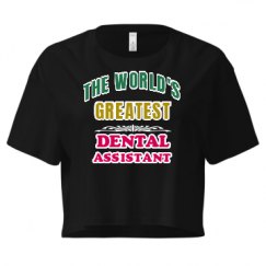 Ladies Festival Cali Crop Top Tee