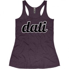 Ladies Slim Fit Super Soft Racerback Triblend Tank