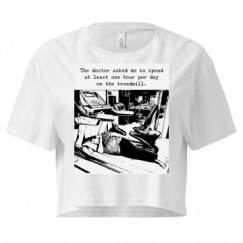 Ladies Festival Cali Crop Top Tee