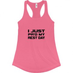 Ladies Slim Fit Racerback Tank Top