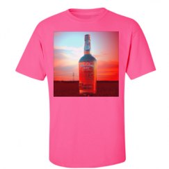 Unisex Ultra Cotton Safety Neon Crewneck Tee