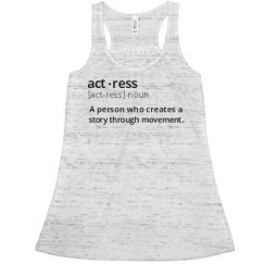 Ladies Flowy Racerback Tank