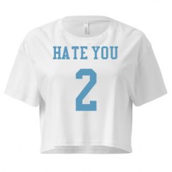 Ladies Festival Cali Crop Top Tee