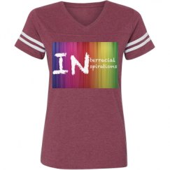 Ladies Relaxed Fit Vintage Sports Tee