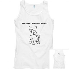 The Rabbit hole goes deeper Tank top.