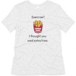 Ladies Relaxed Fit Super Soft Triblend Tee