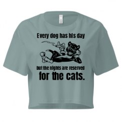 Ladies Festival Cali Crop Top Tee