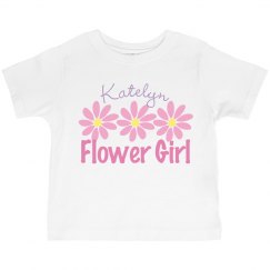 Flower Girl Pink Daisies