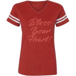 Ladies Relaxed Fit Vintage Sports Tee