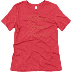 Ladies Relaxed Fit Super Soft Triblend Tee