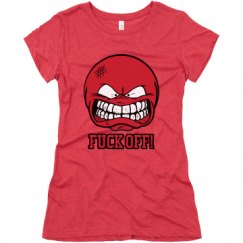 Ladies Slim Fit Super Soft Triblend Tee