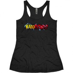 Ladies Slim Fit Super Soft Racerback Triblend Tank