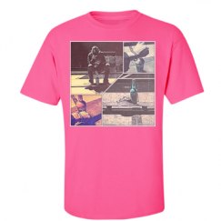 Unisex Ultra Cotton Safety Neon Crewneck Tee