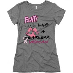 Ladies Slim Fit Super Soft Triblend Tee