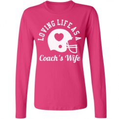 Ladies Relaxed Fit Basic Long Sleeve Tee